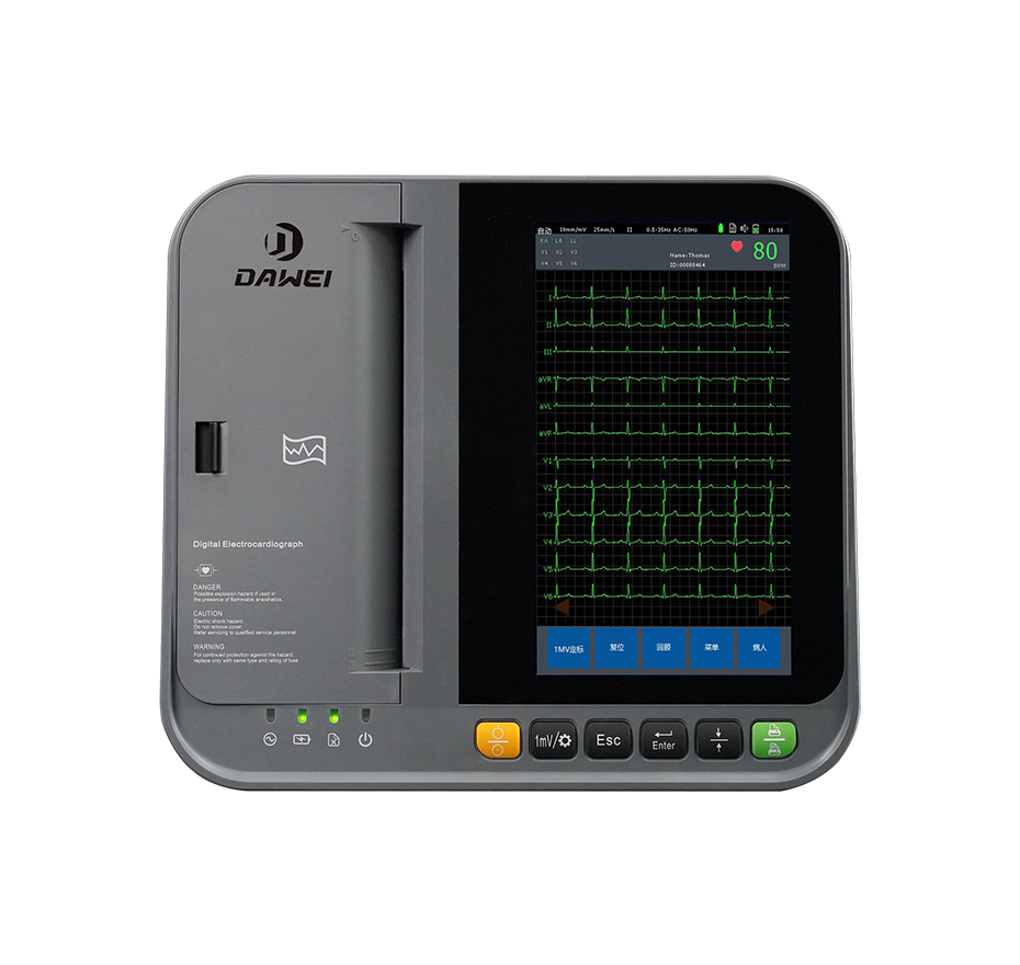 DE12 Digital Electrocardiogram (ECG) Machine
