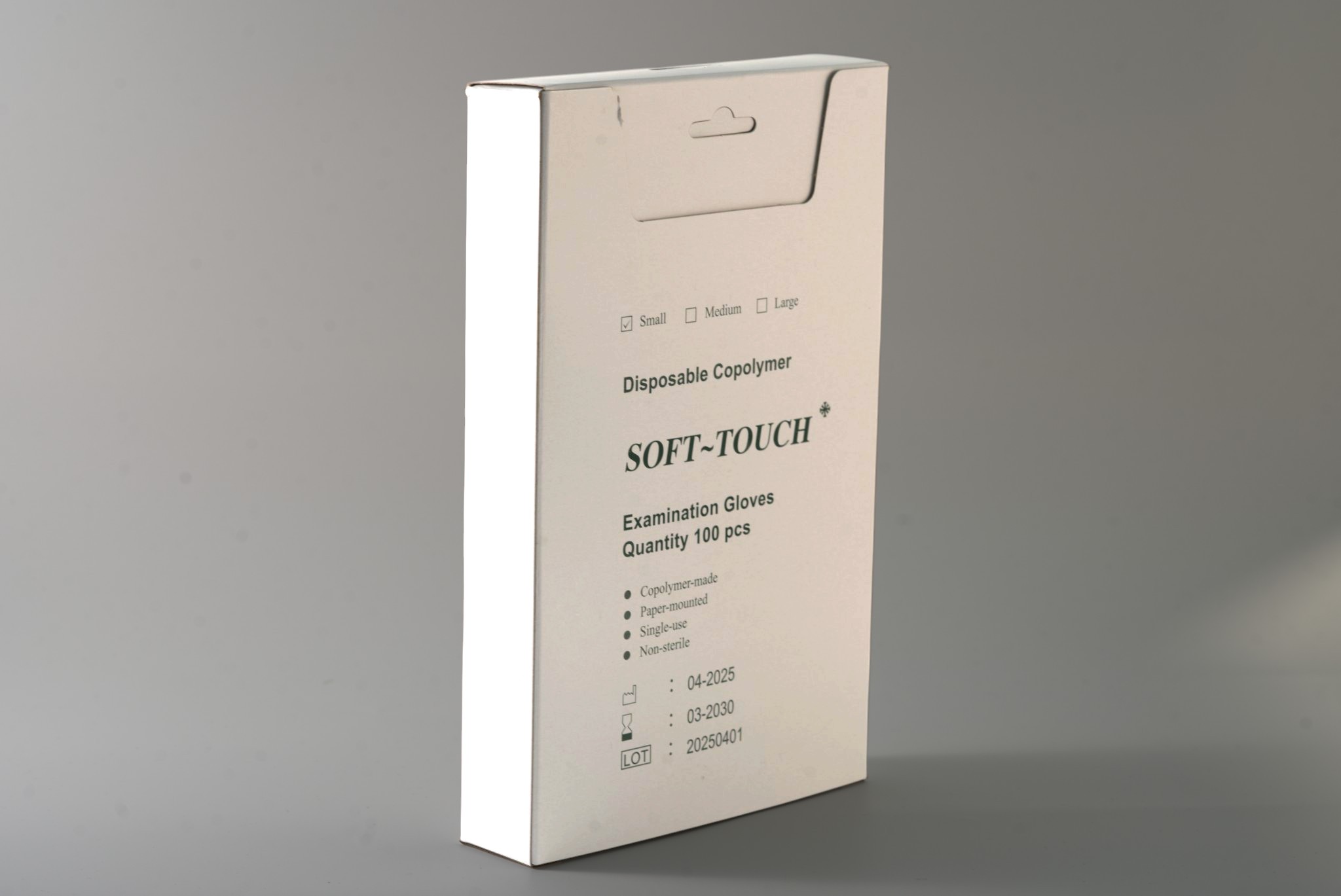 Soft-touch Sterile Examination Glove Size 'M' 消毒紙托手套 M碼