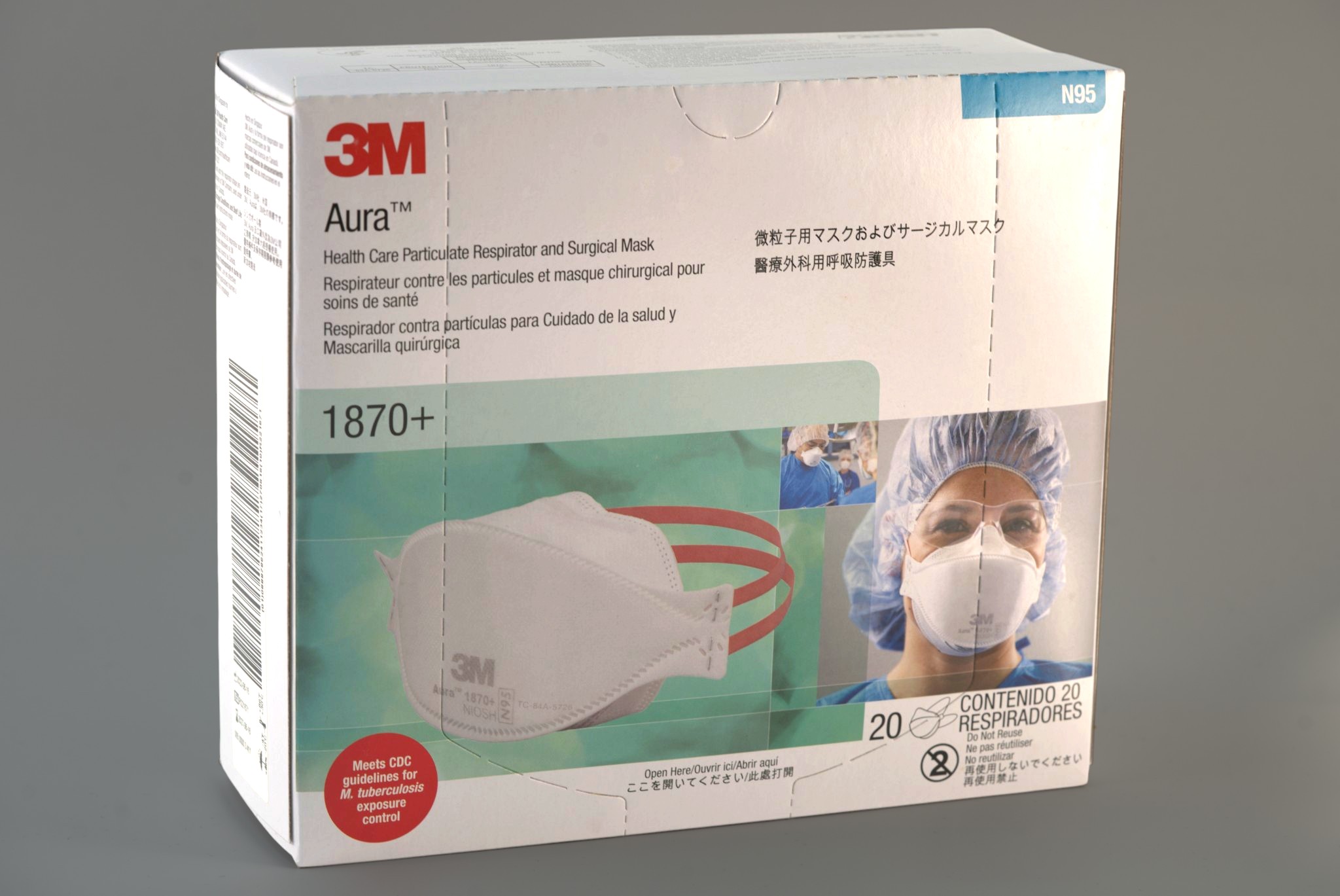 3M N95 1870 Respirator Mask 防護口罩