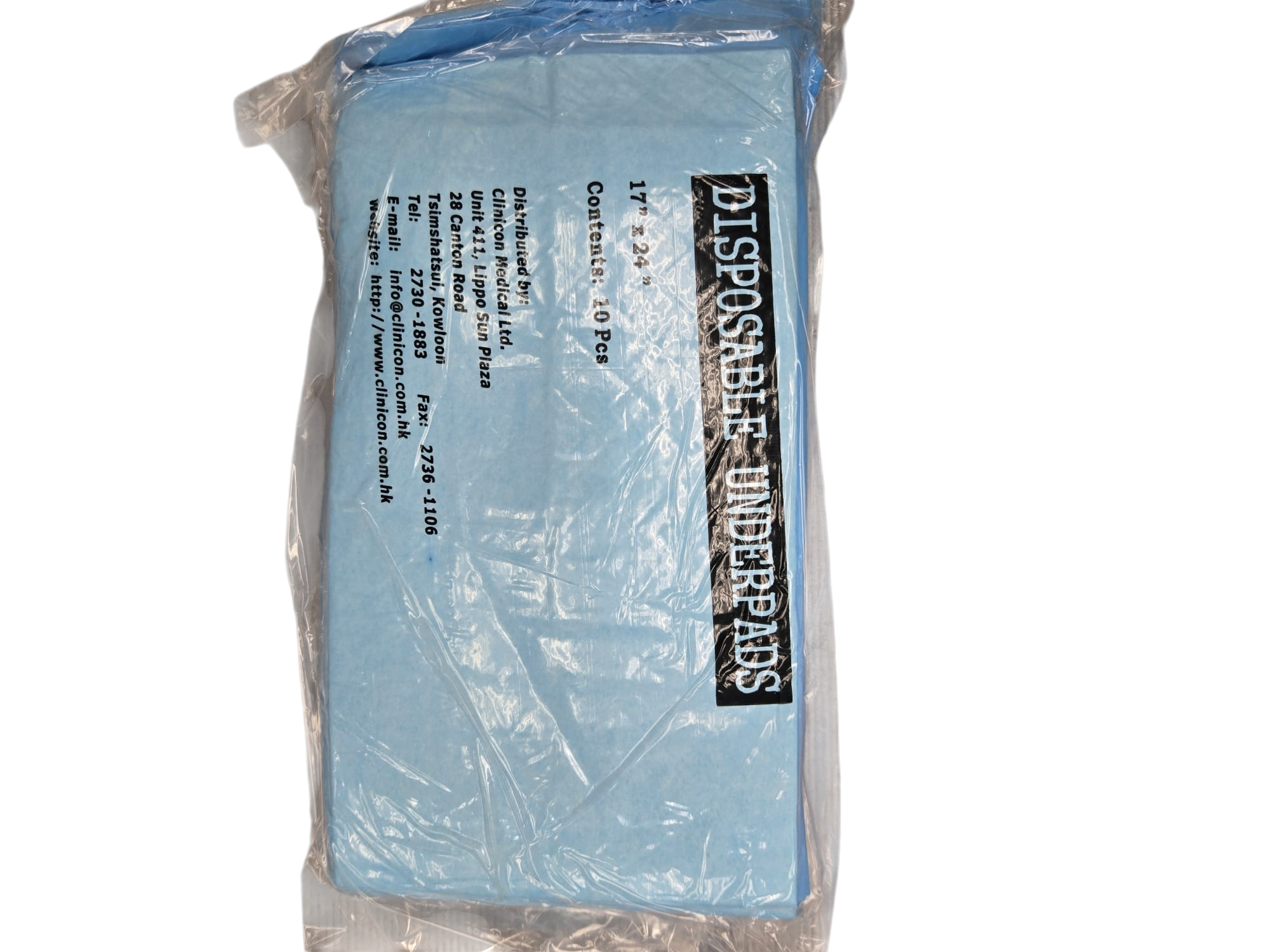 Disposable Underpad 17"X24" 床墊紙