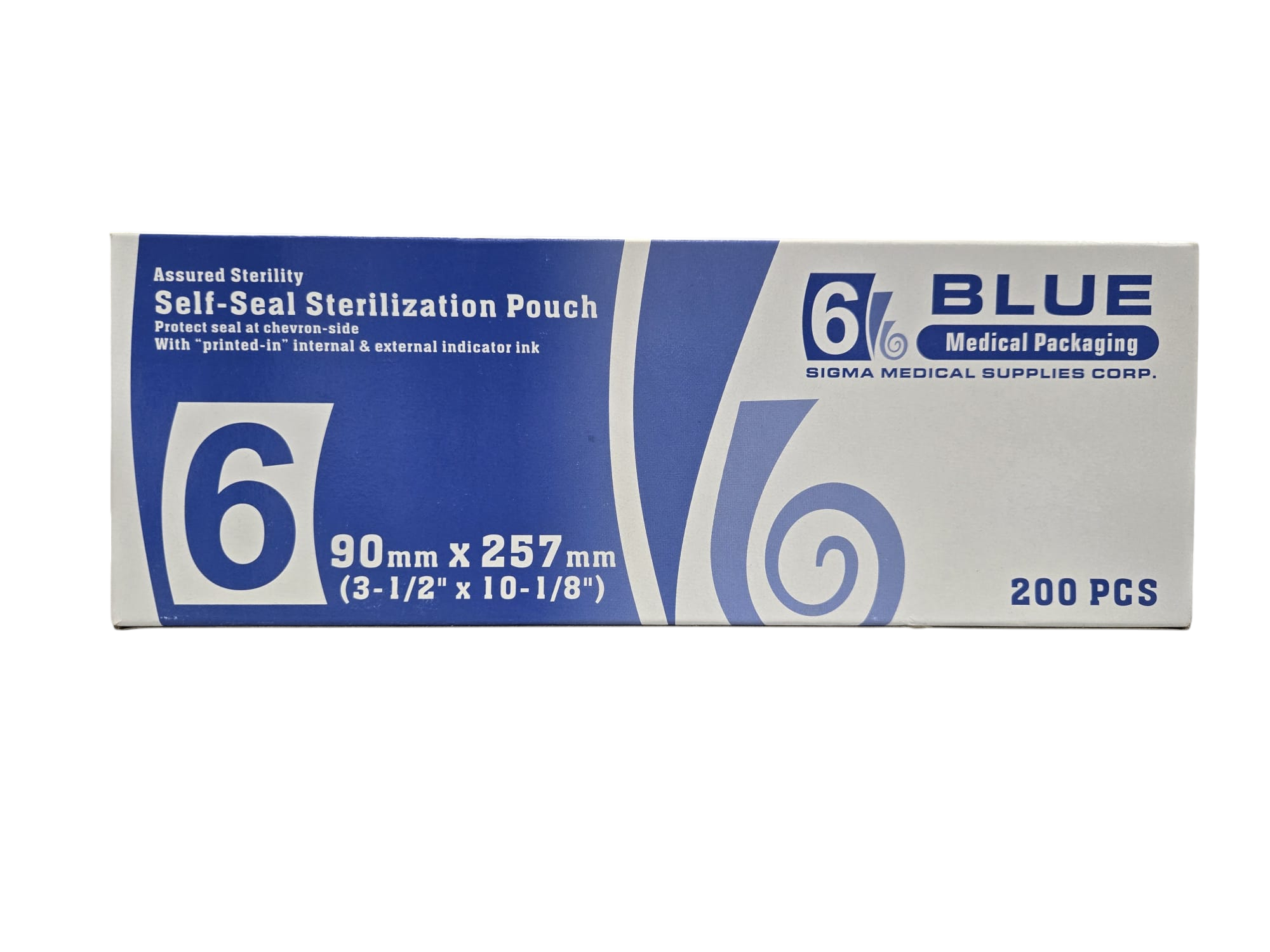 Self Seal Pouch 90X257MM 自封消毒袋