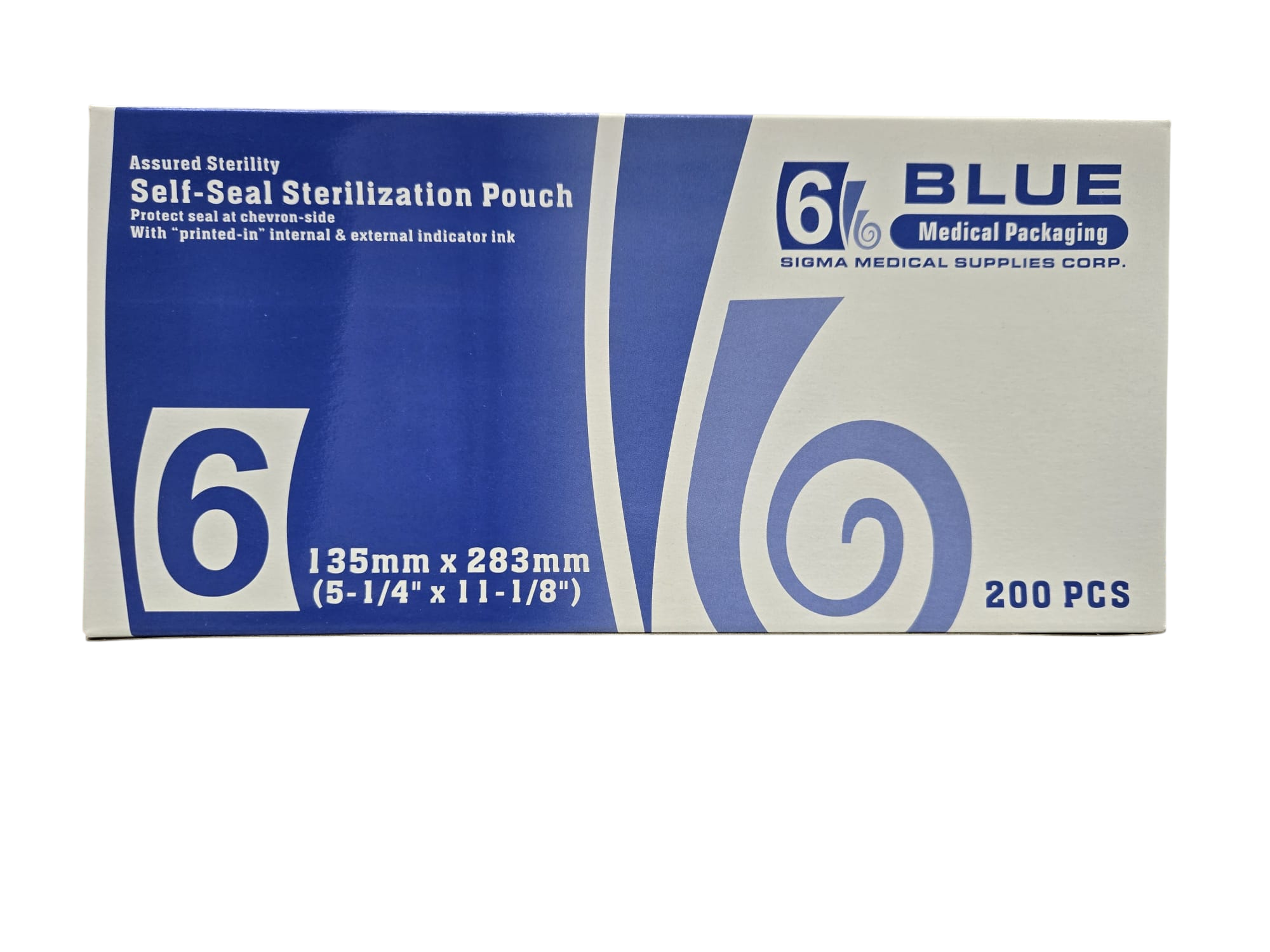 Self Seal Pouch 135X283MM 自封消毒袋