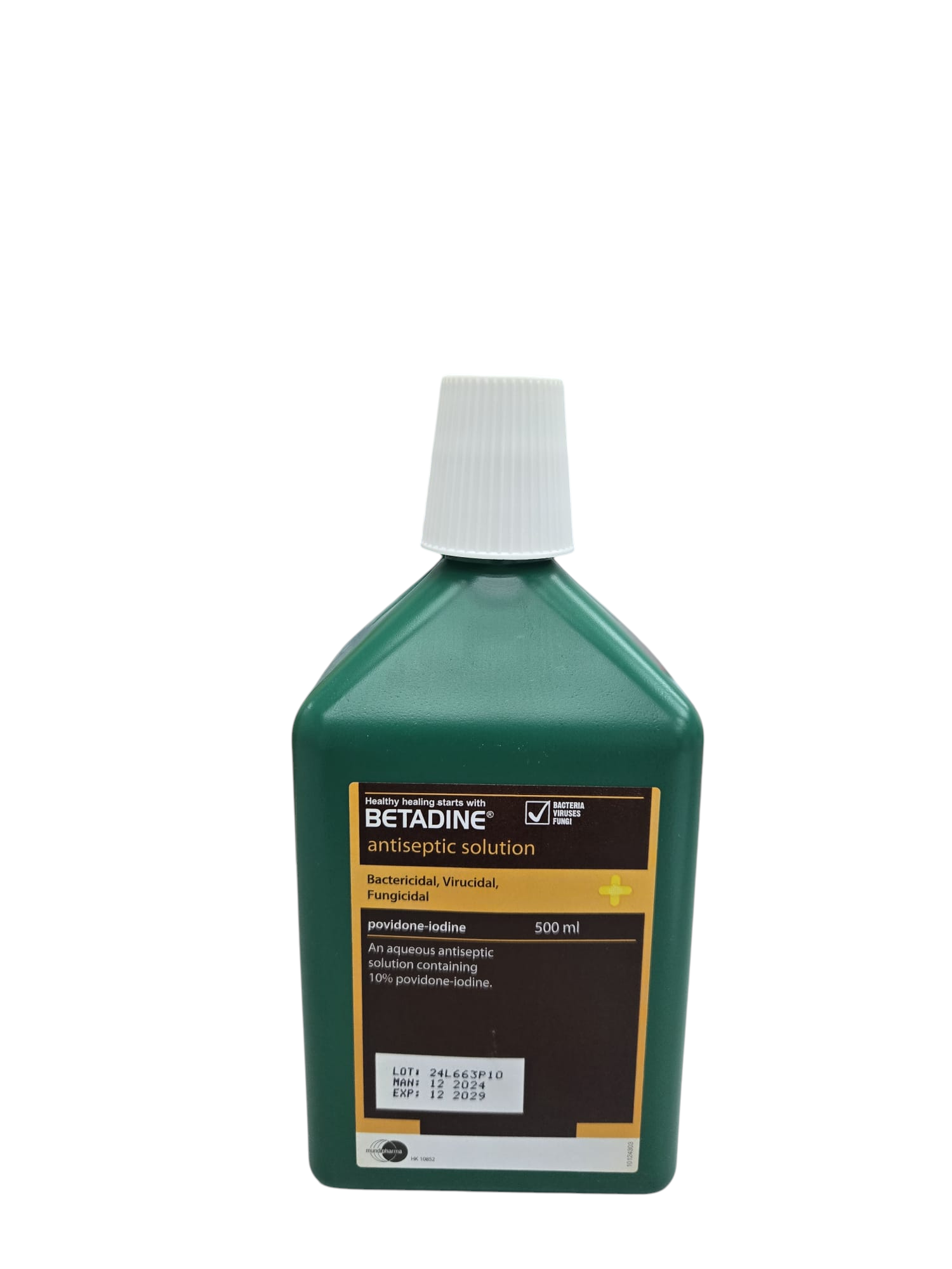 Betadine 10% Povidone Iodine 500 ml 必妥碘